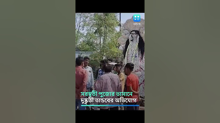 Nadia News: সরস্বতী পুজোর ভাসানে দুষ্কৃতী তান্ডবের অভিযোগ, উত্তেজনা কৃষ্ণনগরের মানিকপাড়ায়