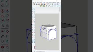 Fastest Way To Make Arch Design With Solid Tools Plugin In Sketchup