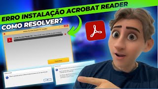 ✅ Acrobat Reader PDF reader installation error | How to solve it Offline installer | Easy tutorial