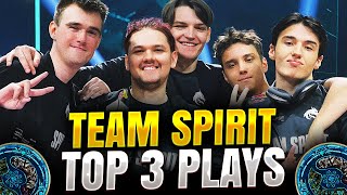 All Team Spirit Players with their TOP-3 Plays at TI12