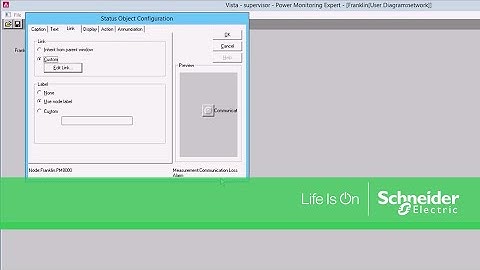 Creating Status Object in PME Vista for a Software Alarm Rule | Schneider Electric Support