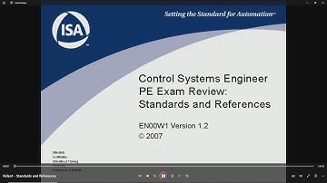 Video 1 of 6 - Standards and References