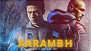 Aarambh FT Ra.One & G.one | Coolest superhero in India | SRK Arjun Rampal edit |