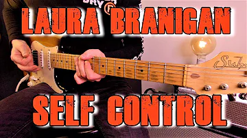 Laura Branigan - Self Control | WITH TABS | ( guitar cover by Juha Aitakangas )