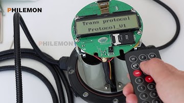 Battery power  magnetic flow meter GPRS module setting
