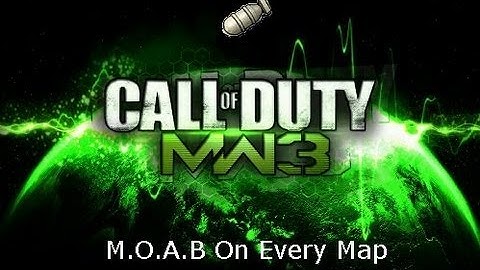 MOAB on Every Map: Interchange Kill Confirmed (Modern Warfare 3 Gameplay)