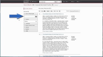 Finding Secondary Sources in Lexis Advance