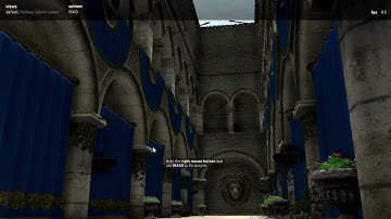 SSAO for Gamestudio A7 & A8 v0.6 Sponza demo