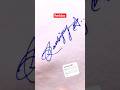 unique signature style || rate this signatures || fact of signature || amazing signature || youtube