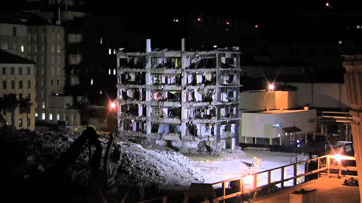 UTMB's Jennie Sealy Hospital Final Demolition