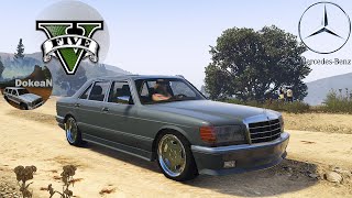 1990 Mercedes-Benz 560SEL 6.0 AMG [W126] (mods) - GTA V