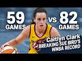 Caitlin Clark Breaking SUE BIRD’S WNBA RECORD 1000 PTS & 500 AST + Clark’s MALE FANS Out of Control