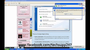 How to Install Auslogics Registry Defrag