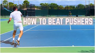 How to Beat a Pusher | Tennis Tactics screenshot 3
