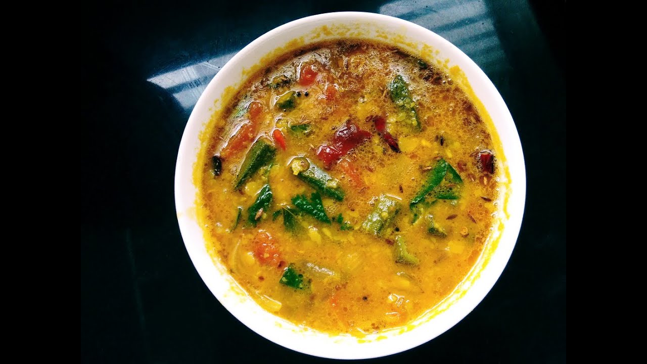 வெண்டைக்காய் சாம்பார் /Vendaikai Sambar / Lady' s Finger Sambar In