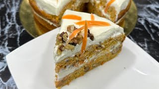 La meilleure recette du CARROT CAKE 🍰🥕 Extremment savoureux!