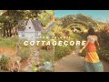 how to edit cottage core aesthetic photos 🍃lightroom mobile tutorial free preset | cottagecore edits