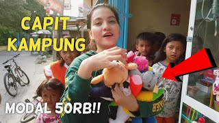 CAPIT KAMPUNG #8 !! MODAL 50RB MENANG BANYAK BONEKA!! BIKIN RUGI PEMILIK TOKONYA!!HEBOH BANGET..