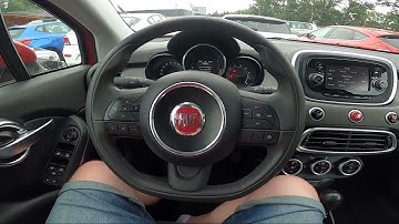 How to Turn Radio On or Off, and Change Radio Volume in Fiat 500X Crossover ( 2014 – 2018 )