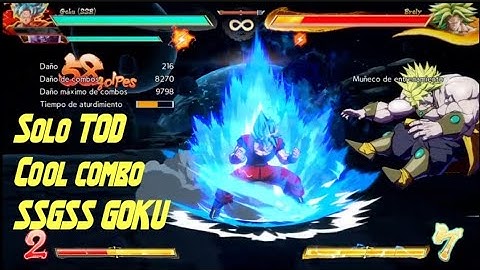 dbfz - GokU SSGSS solo TOD triple LOOP no LIMIT break