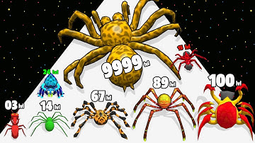 Insect Run Escape - Level Up Insect Max Level Gameplay (Insect Evolution Run)