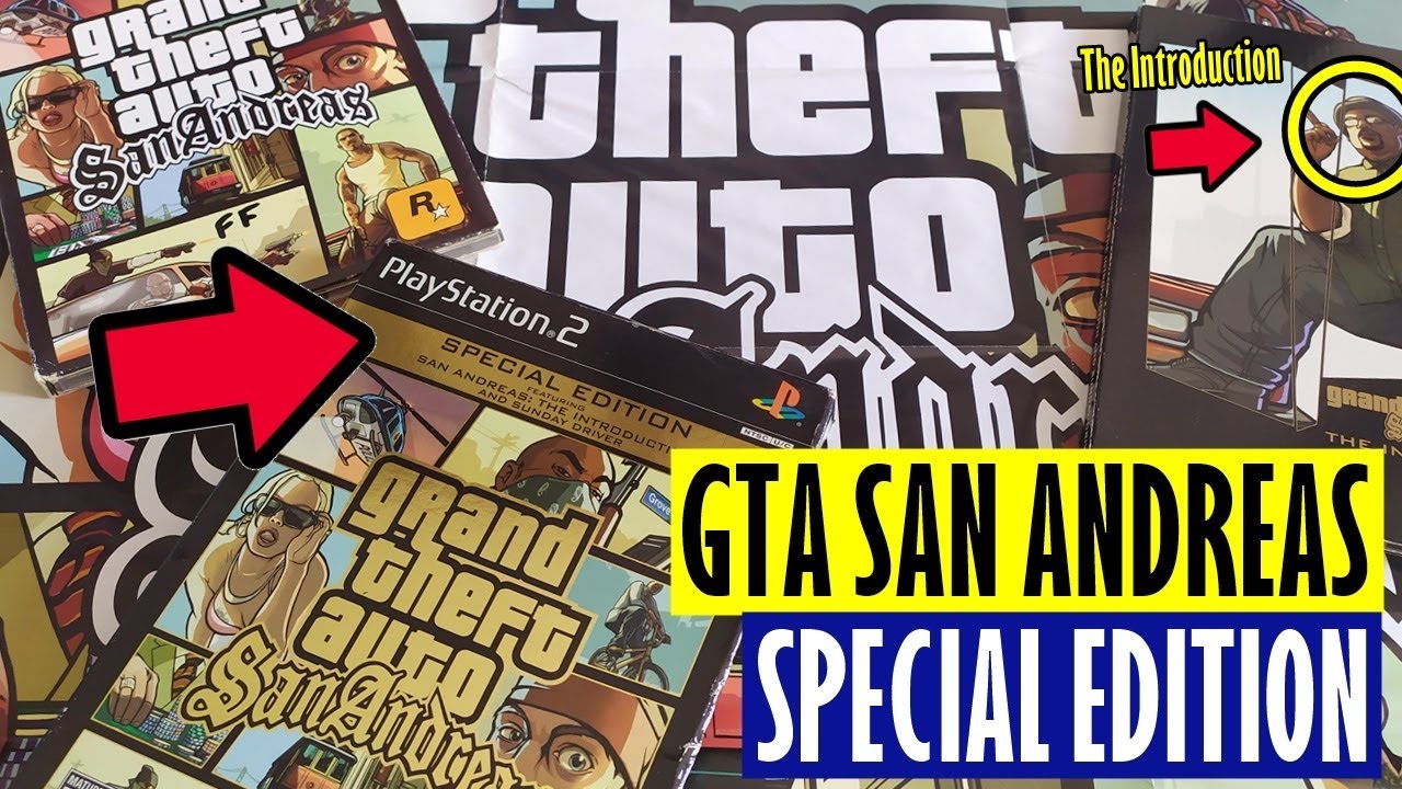 Fiaspo Games - Chegou meu GTA San Andreas de PS2 original