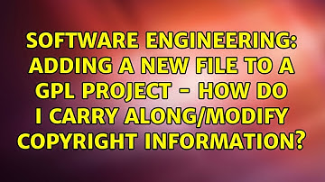 Adding a new file to a GPL project - how do I carry along/modify copyright information?
