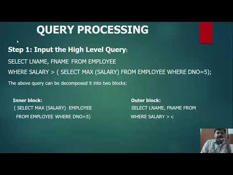 Query Processing |DBMS | Dr. N. Ramshankar, ASP/CSE, RMDEC - YouTube