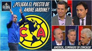 AMÉRICA ELIMINADO de la CONCACAF Champions Cup ¿peligra el puesto de André Jardine? | Futbol Picante