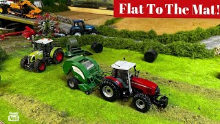 にゃんこFARM FIRST CUT SILAGE IS A GO! ITS ALL GO! - The Big 1/32 Model Farm
