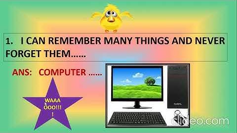 CLASS 2  - LESSON 3 - MAN VERSUS COMPUTER  (PART-2)