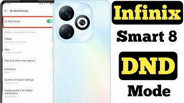 How to enable Do not disturb mode in Infinix Smart 8 || Infinix Smart 8 do not disturb mode ||