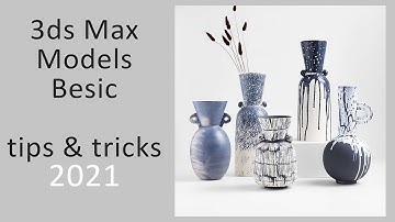 Modeling a realistic decorative set (01) with 3ds Max (Part - 01) - Tip of the Week