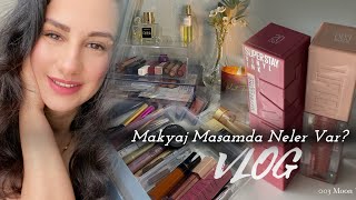 VLOG|Minik makyaj masası turu ✨💄Duş sonrası bakım 🧖‍♀️