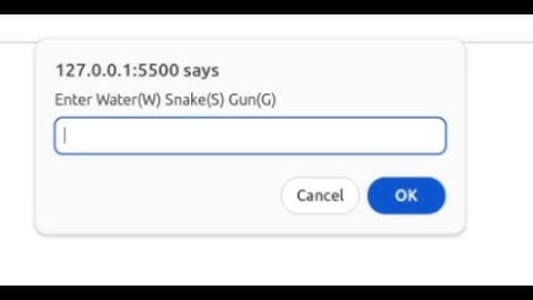 Code Along: Snake, Water, Gun Game in JavaScript | Learn 2 Ways!