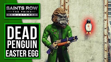 Saints Row: The Third Remastered | Penguin Easter Egg