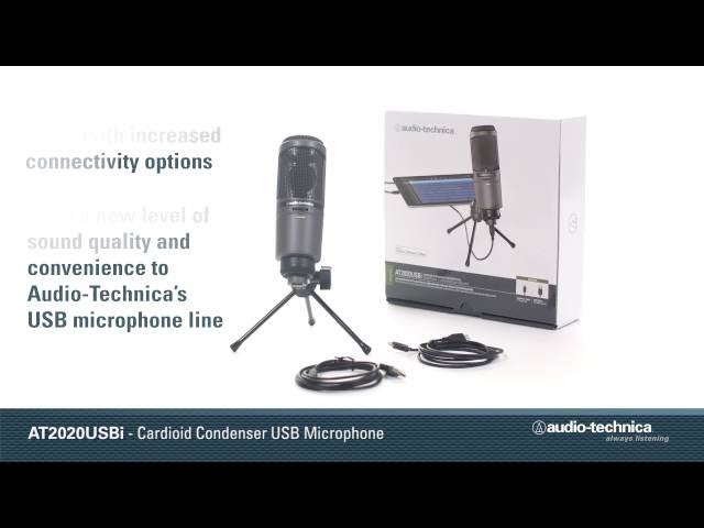 Студийный микрофон Audio-Technica AT2020USBi