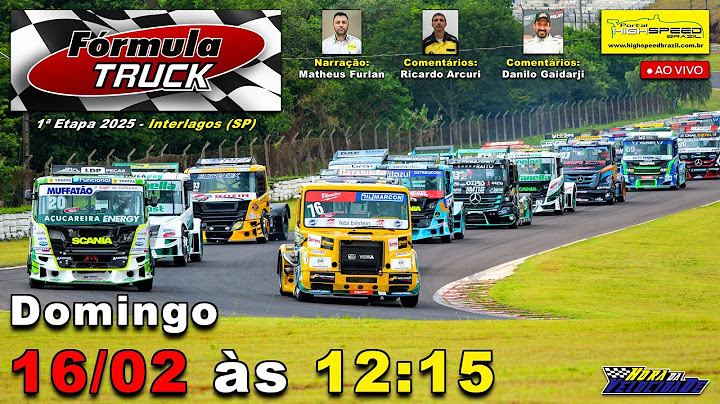 🔴 FÓRMULA TRUCK | Corridas 1, 2 e 3 | 1ª Etapa 2025 | Interlagos (SP) | Ao Vivo