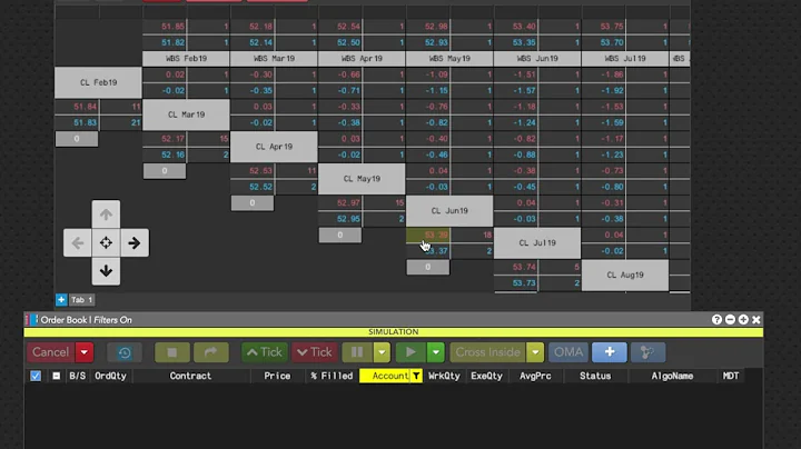 Trading Futures  - Add an Autospreader configuration to Spread Matrix & view the spread's curve.
