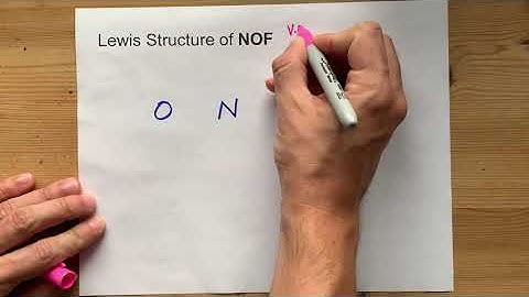 Draw the Lewis Structure of NOF (nitrosyl fluoride)