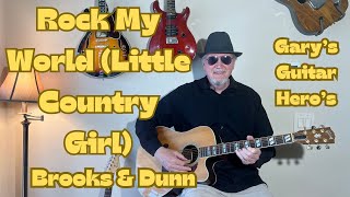 &quot;Rock My World (Little Country Girl)&quot;, Simplified Acoustic Guitar Lesson    #beginnerguitarlessons