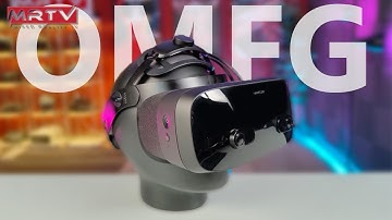 THE BEST VR HEADSET MONEY CAN BUY - Varjo VR-3 Through The Lens - OLED & Human-Eye Resolution!