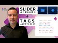Cómo Crear un Slider Animado y Tags Ajustables con Power Apps