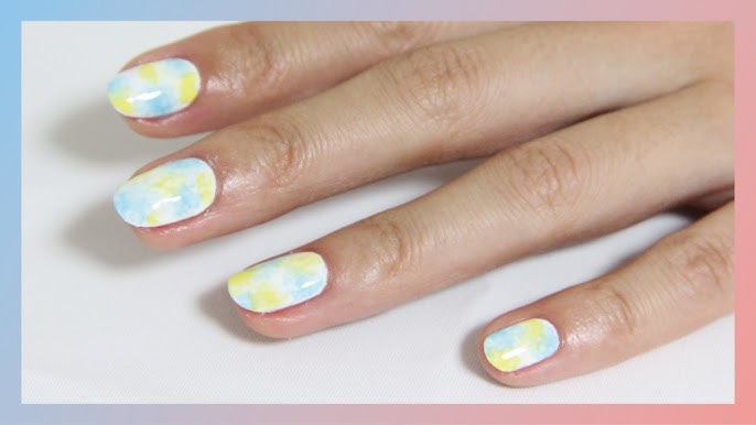 タイダイネイルのやり方 なかやまちえこのセルフネイル講座 008 Chieko S How To Tie Dyeing Nail Youtube