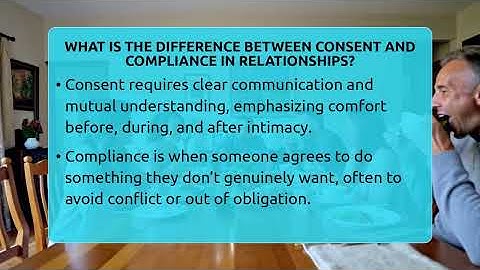 What Is The Difference Between Consent And Compliance In Relationships? - The Love Workshop