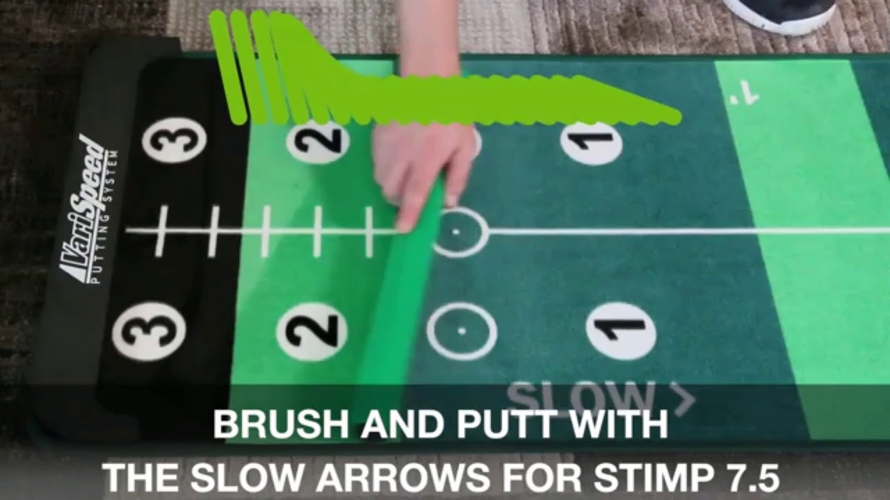 varispeed putting mat