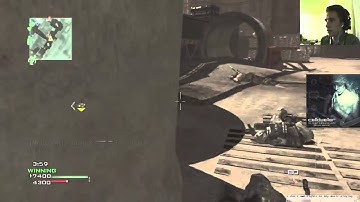 MW3 TDM Throwing knife winning kill