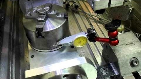 DIY 5th axis accuracy checking 1/2 - 10 (High-Z CNC-STEP)