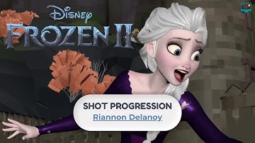 Unveiling Elsa’s Animation Magic! | Frozen 2 Like You’ve NEVER Seen! 🎬✨ | Riannon Delanoy