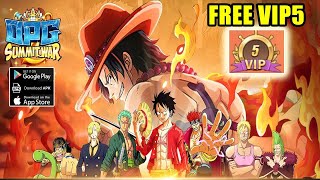 OPG: Summit War Gameplay - Official Launch Free VIP5 Android iOS One Piece